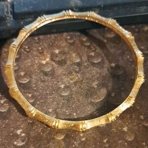 Goldtone Bamboo Banle